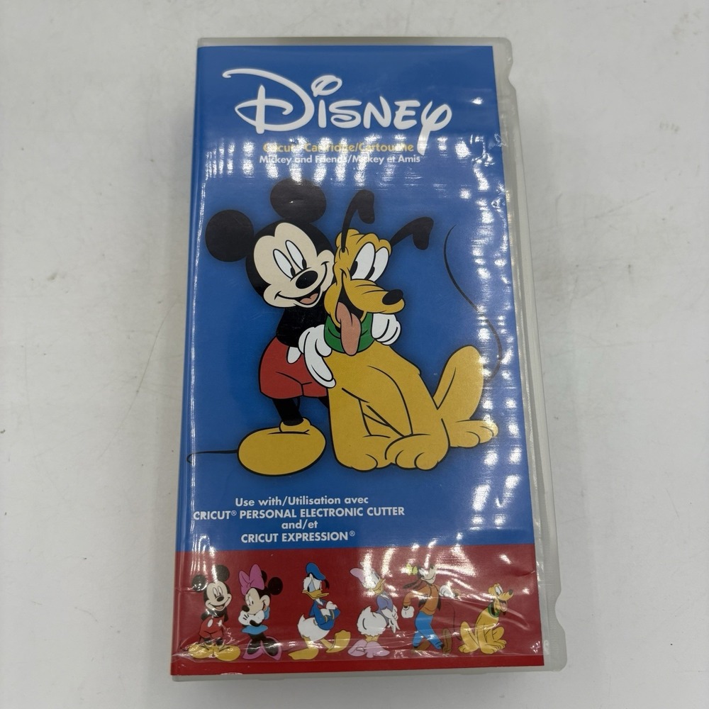 Provo Craft Cricut Mickey and Friends Disney‎ Cartridge 29-0382